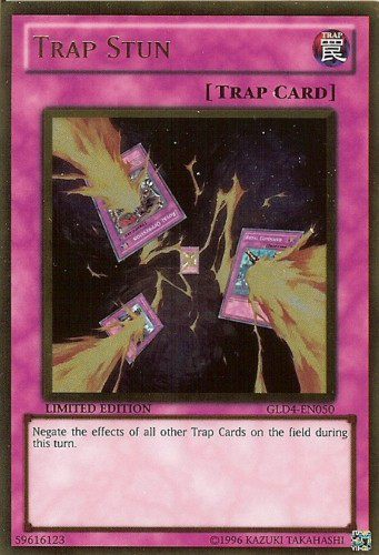 Trap Stun [GLD4-EN050] Gold Rare 