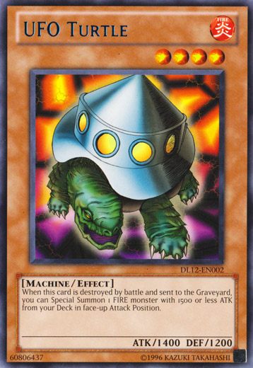 UFO Turtle (Blue) [DL12-EN002] Rare 