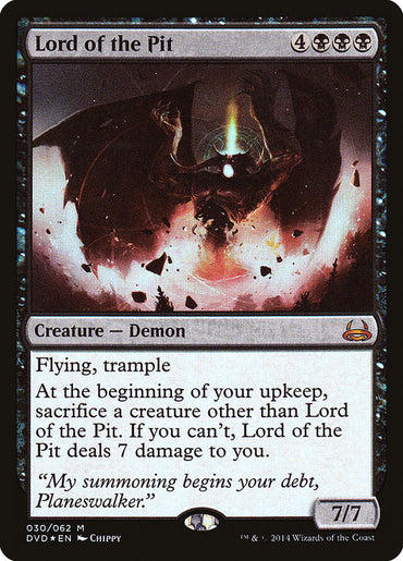 Lord of the Pit (Divine vs. Demonic) [Duel Decks Anthology] 