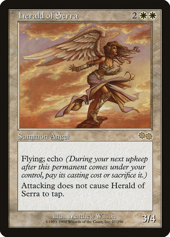 Herald of Serra [Urza's Saga] 