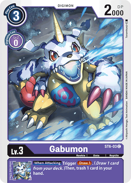 Gabumon [ST6-03] [Starter Deck: Venomous Violet] 