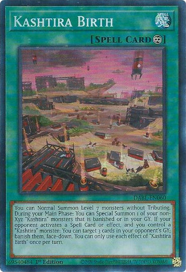 Kashtira Birth [DABL-EN060] Super Rare 