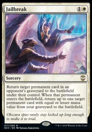 Jailbreak (Promo Pack) [Streets of New Capenna Commander Promos] 