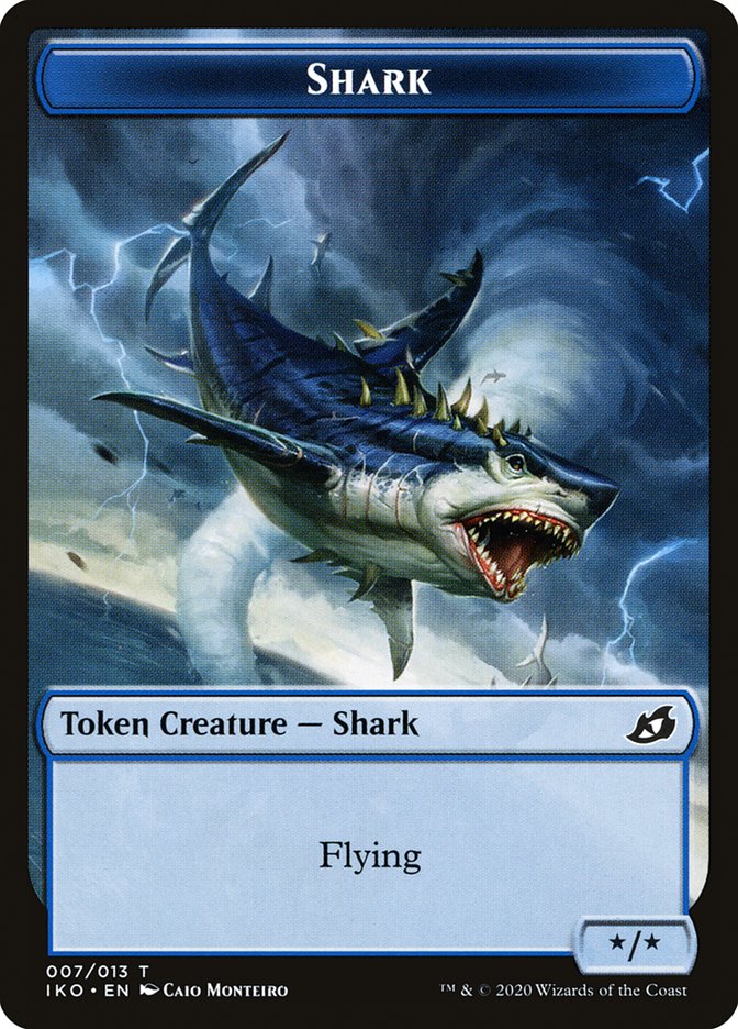 Shark Token [Ikoria: Lair of Behemoths Tokens] 