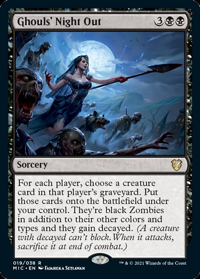 Ghouls' Night Out [Innistrad: Midnight Hunt Commander] 