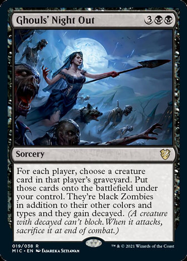 Ghouls' Night Out [Innistrad: Midnight Hunt Commander] 