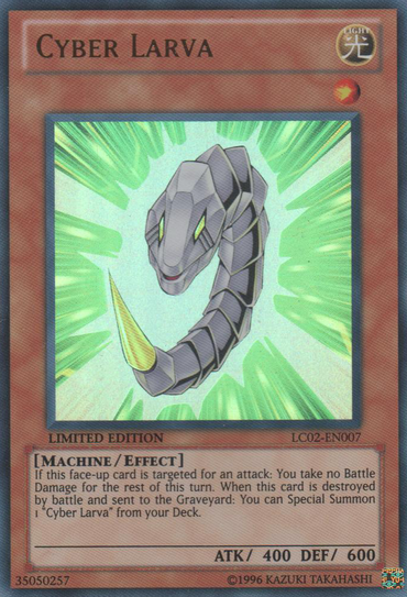 Cyber ​​Larva [LC02-EN007] Ultra Rare 