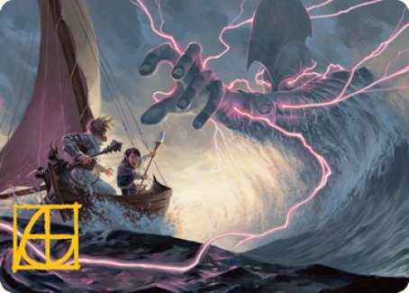 Hall of Storm Giants Art Card (Gold-Stamped Signature) [Dungeons & Dragons: Adventures in the Forgotten Realms Art Series] 