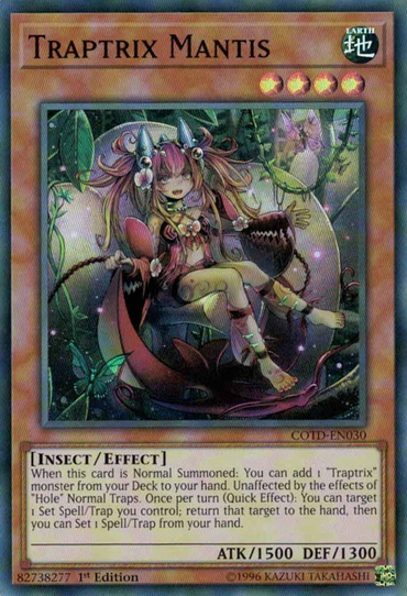 Traptrix Mantis [COTD-EN030] Super Rare 
