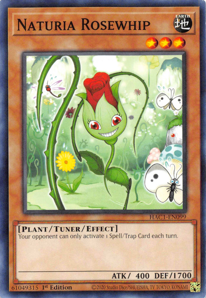 Naturia Rosewhip [HAC1-EN099] Common 