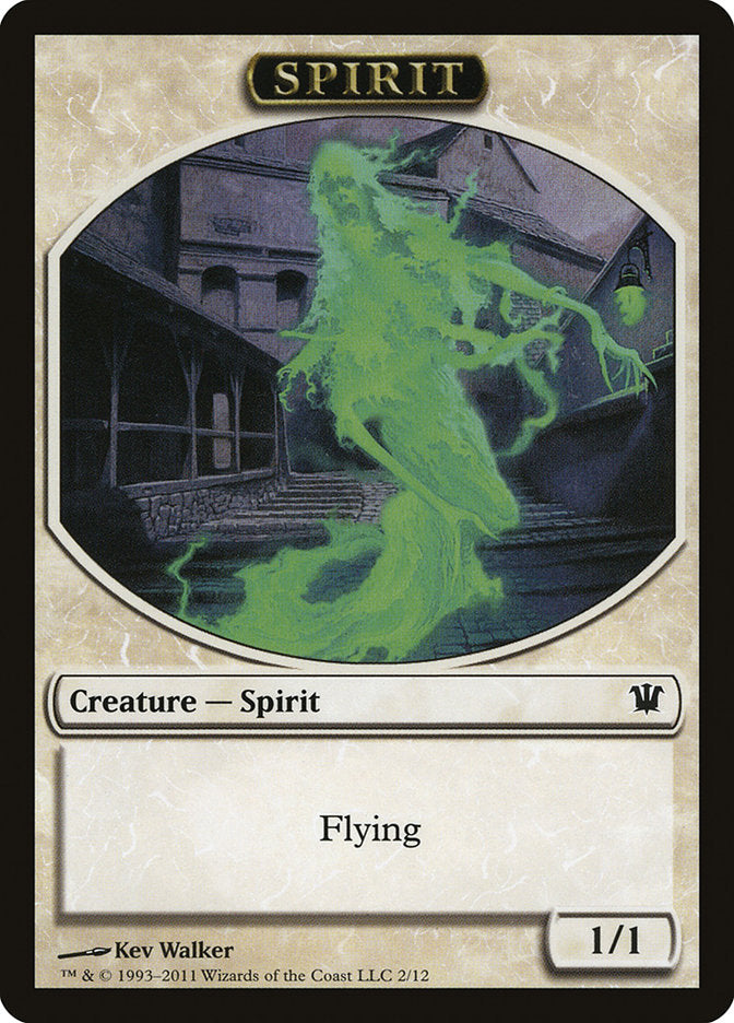 Spirit Token [Innistrad Tokens] 