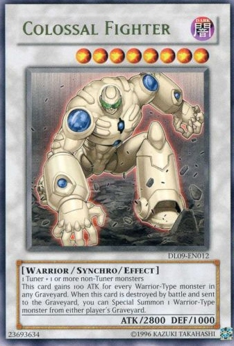 Colossal Fighter (Green) [DL09-EN012] Rare 