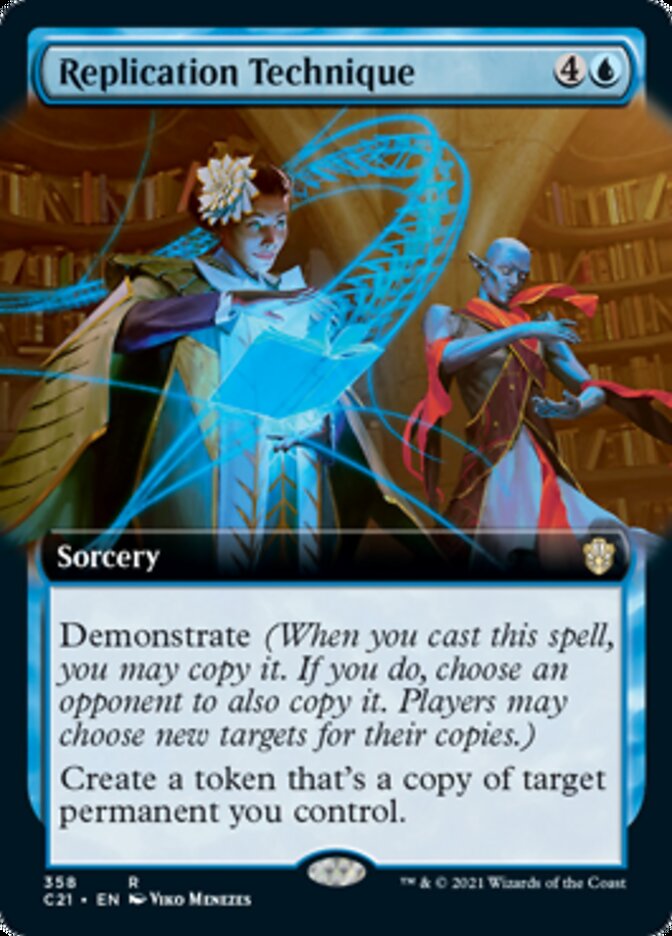 Replication Technique (Extended Art) [Commander 2021] 