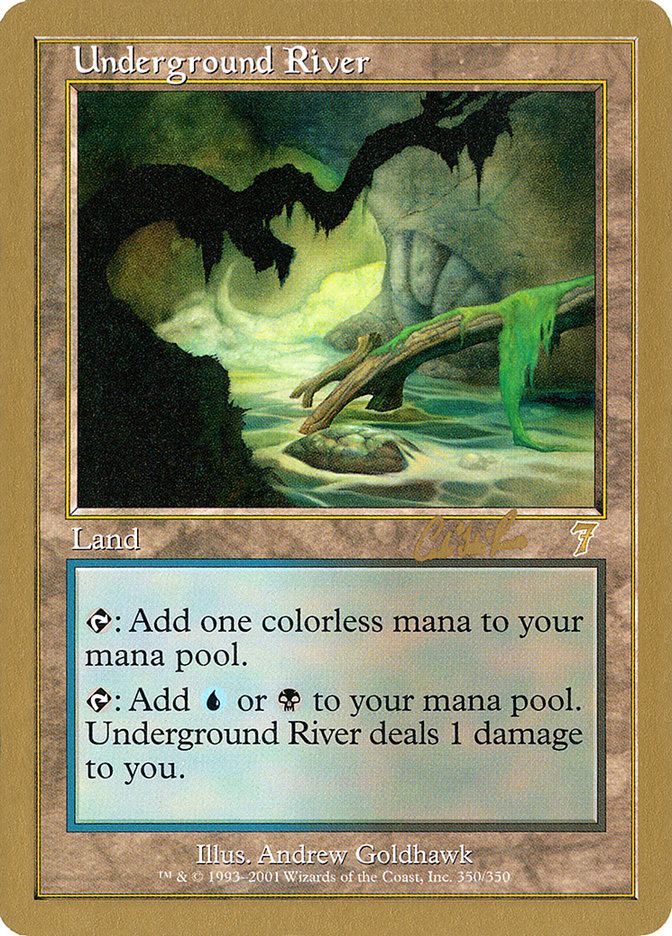 Underground River (Carlos Romao) [World Championship Decks 2002] 