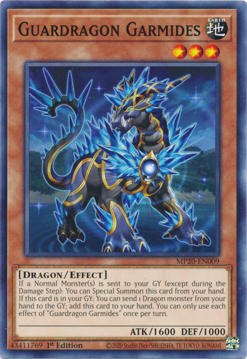 Guardragon Garmides [MP20-EN009] Common 