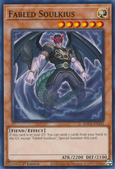 Fabled Soulkius [HAC1-EN131] Common 