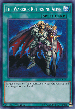 The Warrior Returning Alive [BP03-EN140] Common 