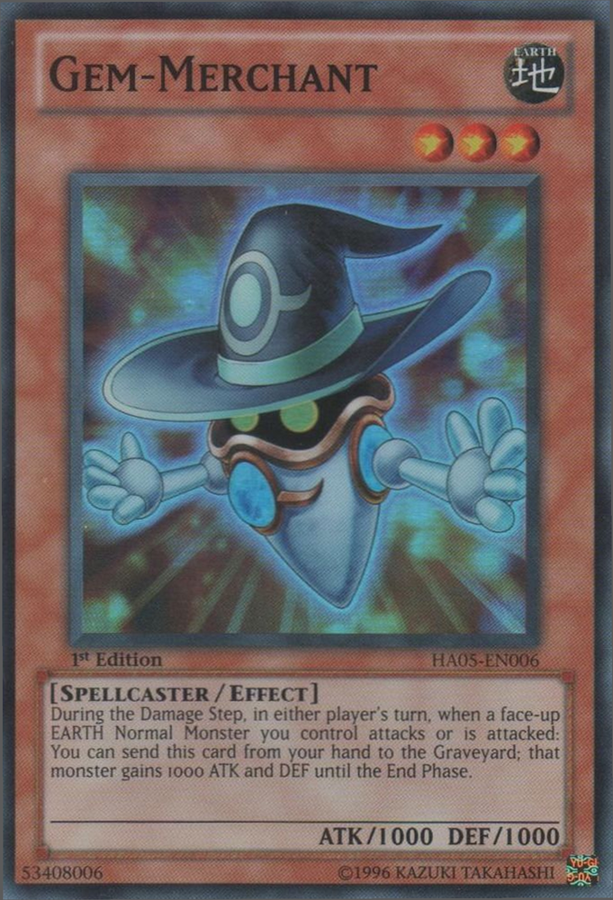 Gem-Merchant [HA05-EN006] Super Rare 
