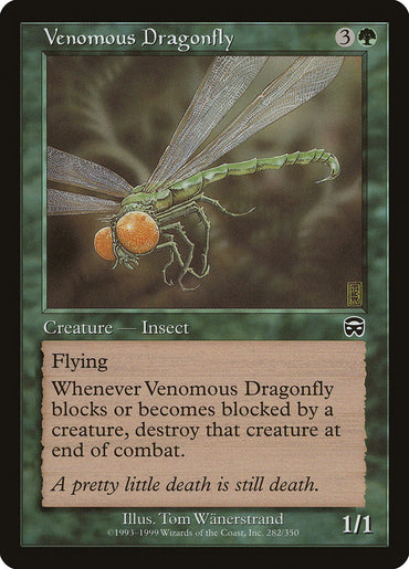 Venomous Dragonfly [Mercadian Masques] 