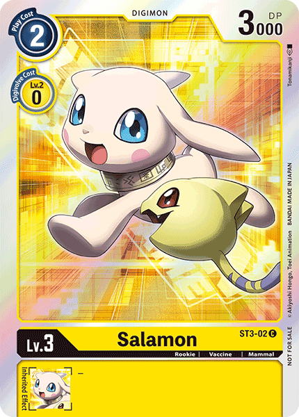 Salamon [ST3-02] (Event Pack) [Starter Deck: Heaven's Yellow Promos] 