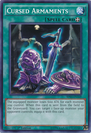 Cursed Armaments [BP03-EN169] Common 