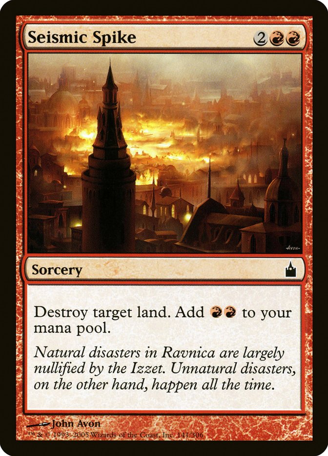 Seismic Spike [Ravnica: City of Guilds] 