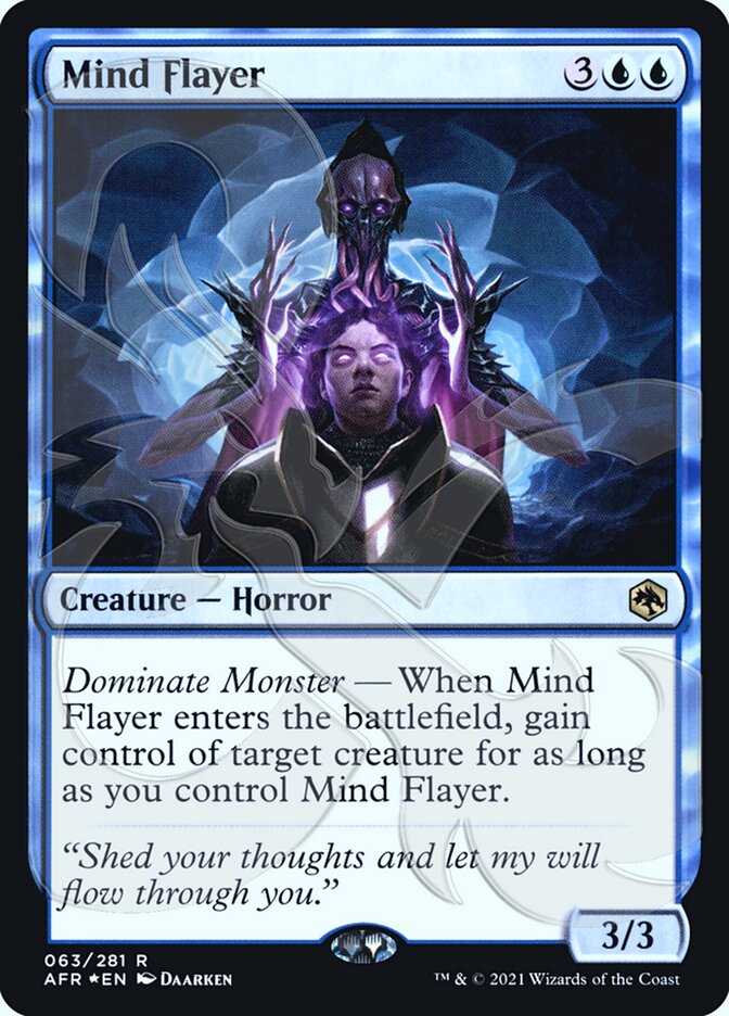 Mind Flayer (Ampersand Promo) [Dungeons & Dragons: Adventures in the Forgotten Realms Promos] 