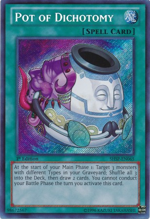 Pot of Dichotomy [SHSP-EN065] Secret Rare 