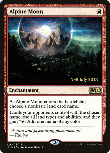 Alpine Moon [Core Set 2019 Prerelease Promos] 