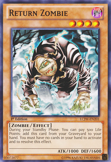 Return Zombie [LCJW-EN201] Common 
