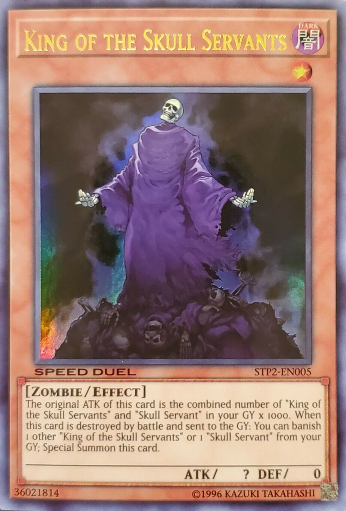 King of the Skull Servants [STP2-EN005] Ultra Rare 