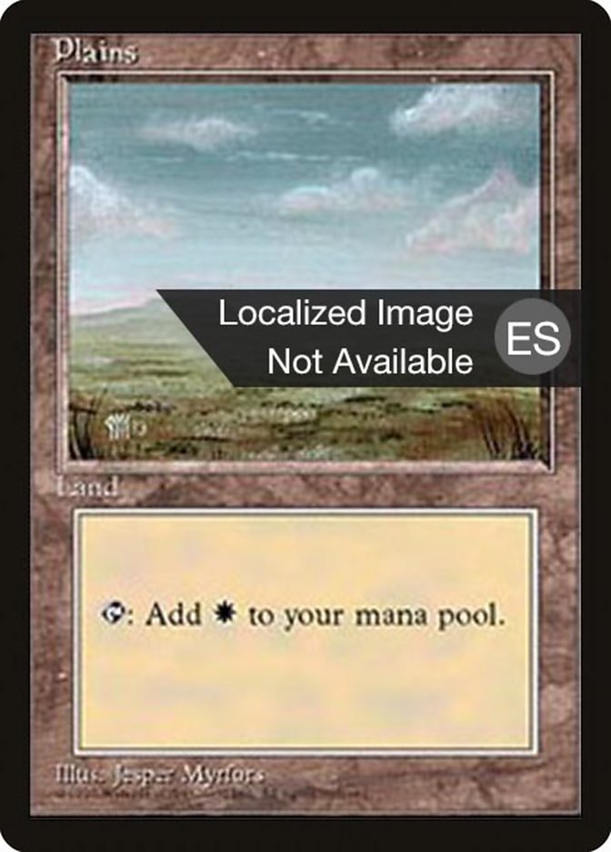 Plains (C) [Fourth Edition (Foreign Black Border)] 