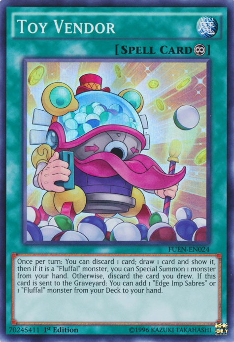 Toy Vendor [FUEN-EN024] Super Rare 
