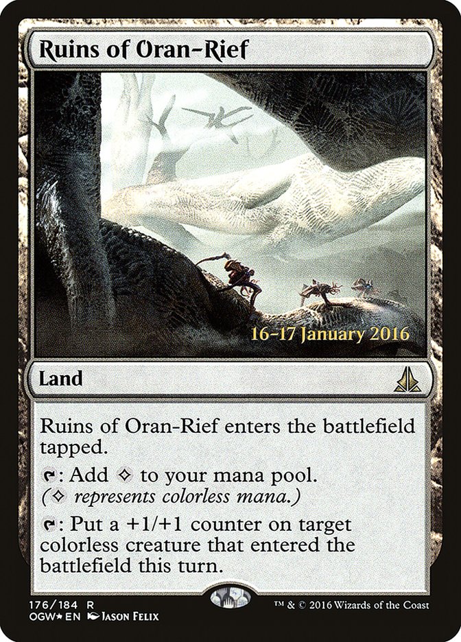 Ruins of Oran-Rief [Oath of the Gatewatch Prerelease Promos] 