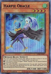 Harpie Oracle (Blue) [LDS2-EN077] Ultra Rare 