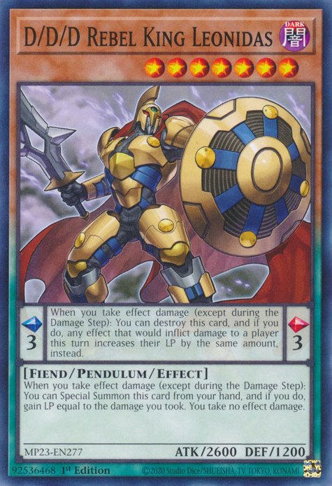 D/D/D Rebel King Leonidas [MP23-EN277] Common 