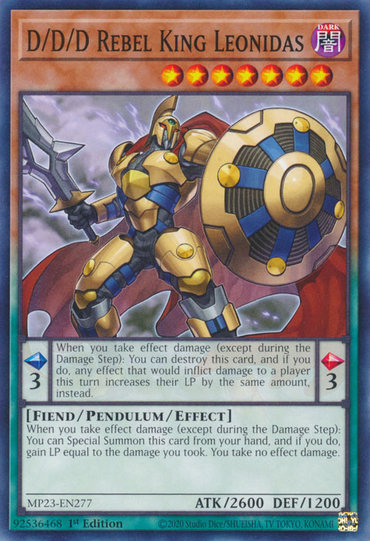 D/D/D Rebel King Leonidas [MP23-EN277] Common 