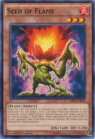 Seed of Flame [BP03-EN052] Common 