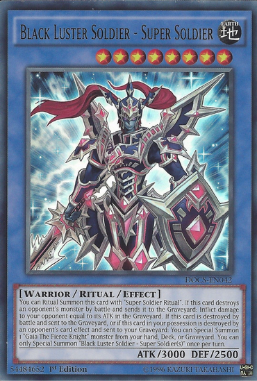Black Luster Soldier - Super Soldier [DOCS-EN042] Ultra Rare 