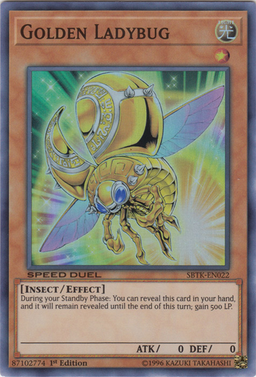 Golden Ladybug [SBTK-EN022] Super Rare 