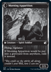 Mourning Patrol // Morning Apparition [Innistrad: Double Feature] 