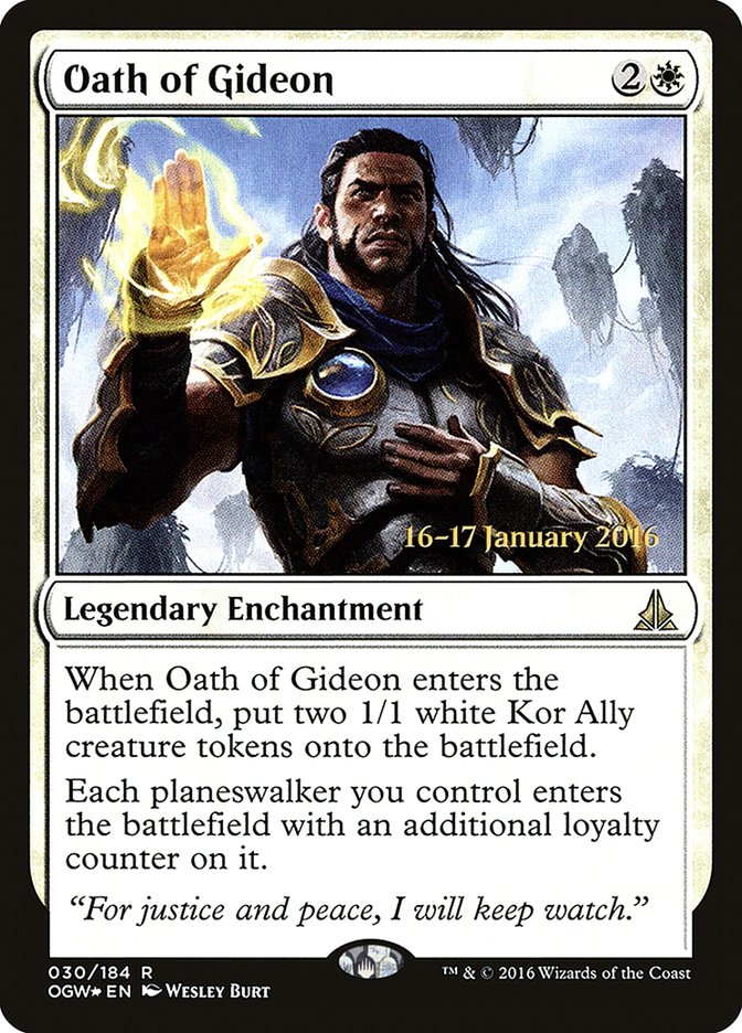 Oath of Gideon [Oath of the Gatewatch Prerelease Promos] 