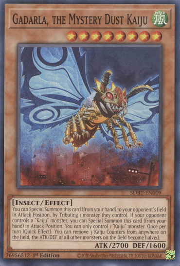 Gadarla, the Mystery Dust Kaiju [SDBT-EN009] Common 