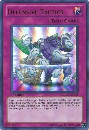 Defensive Tactics [LCGX-EN265] Ultra Rare 