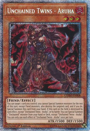 Unchained Twins - Aruha (Starlight Rare) [CHIM-EN008] Starlight Rare 