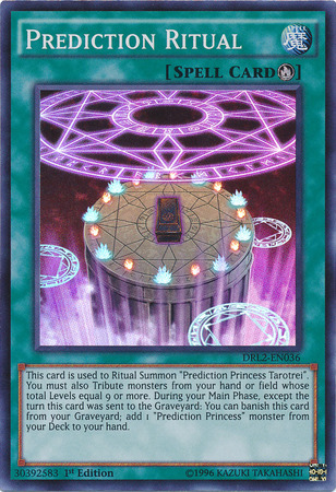 Prediction Ritual [DRL2-EN036] Super Rare 