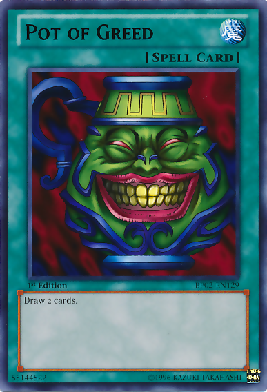 Pot of Greed [BP02-EN129] Mosaic Rare 