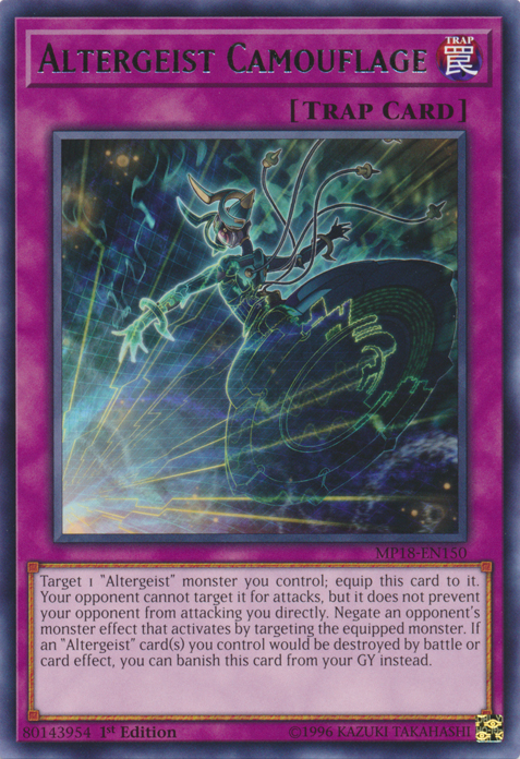 Altergeist Camouflage [MP18-EN150] Rare 