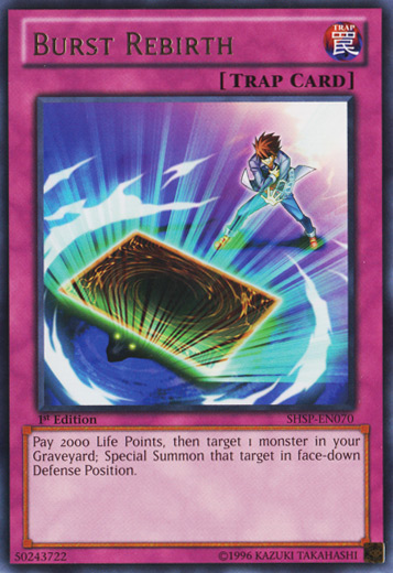 Burst Rebirth [SHSP-EN070] Rare 