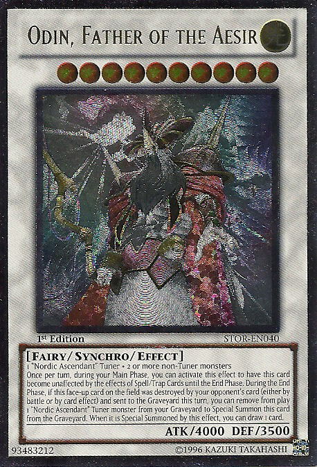 Odin, Father of the Aesir [STOR-EN040] Ultimate Rare 